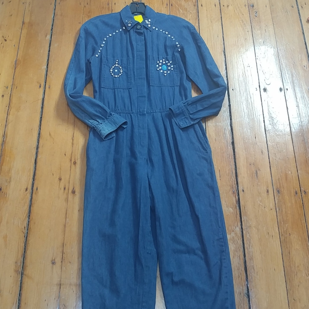 Vintage Denim Jumpsuit